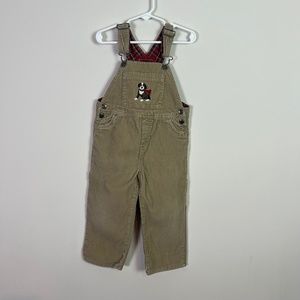 Authentic Place Corduroy Vintage Puppy Overalls